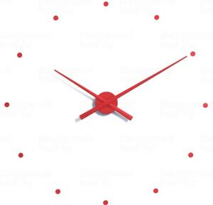 Designové nástěnné hodiny NOMON OJ červené 50cm