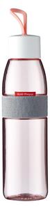 Ružová fľaša na vodu Rosti Mepal Ellipse, 500 ml
