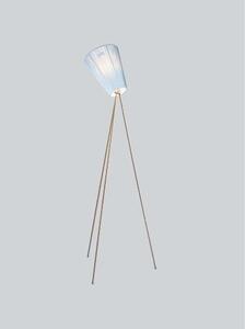 Northern - Oslo Wood Stojaca Lampa Steel/Light Blue - Lampemesteren
