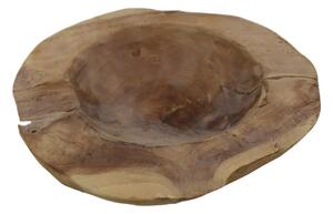 Misa na ovocie z tíkového dreva HSM Collection Mara, ⌀ 20 cm