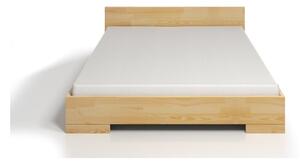 Dvojlôžková posteľ z borovicového dreva s úložným priestorom SKANDICA Spectrum, 200 × 200 cm