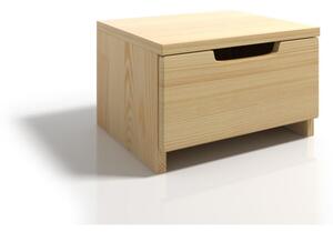 Nočný stolík z borovicového dreva so zásuvkou SKANDICA Spectrum