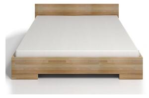 Dvojlôžková posteľ z bukového dreva s úložným priestorom SKANDICA Spectrum Maxi, 160 × 200 cm