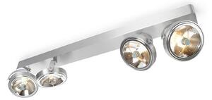 Trizo21 - Pin-Up 4 Stropné Lampa Aluminium - Lampemesteren