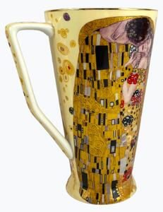 Biely hrnček Gustav Klimt 400 ml