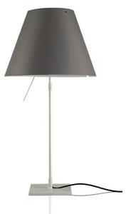 Luceplan - Costanza Stolová Lampa Aluminium s Concrete Grey - Lampemesteren