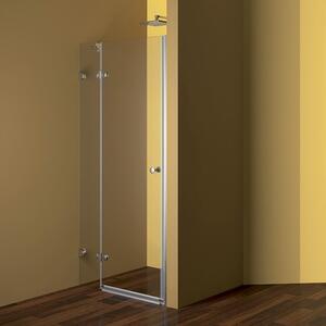 Sprchové dvere, Fantasy, 80x190 cm, chróm ALU, sklo Číre