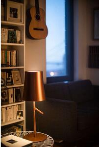 Foscarini - Birdie LED Large Stolová Lampa s Touch Dimmer Grey - Lampemesteren