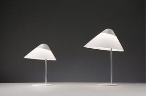 Pandul - Opala Mini Stolová Lampa s Dimmer White & Chrome - Lampemesteren