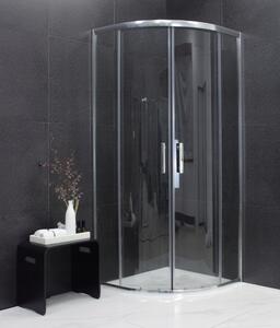 Sprchovací kút maxmax MEXEN RIO transparent - štvrťkruh 70x70 cm