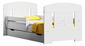 Detská posteľ so zásuvkami SCHOOL 140x70 cm
