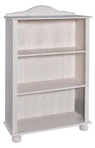 Biela knižnica z borovicového dreva 77x116 cm Ella – Støraa