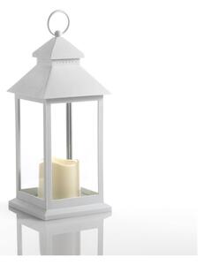Veľký biely dekoratívny LED lampáš vhodný do exteriéru Tomasucci Lante