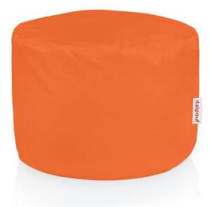 Taburetka Cilindro oranžová - plyš