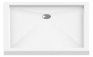New Trendy Cantare obdĺžniková sprchová vanička 110x90 cm biela B-0169