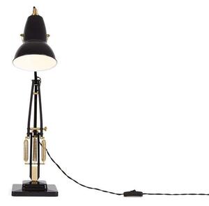 Anglepoise - Original 1227 Brass Stolová Lampa Jet Black - Lampemesteren