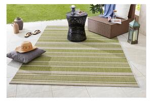 Zelený vonkajší koberec NORTHRUGS Strap, 160 x 230 cm