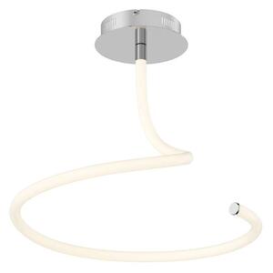 Lucande - Serpentina LED Stropné Lampa White/Chrome - Lampemesteren