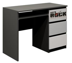 MAXMAX Písací stôl - ROCK TYP A