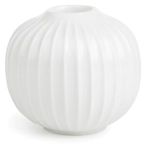 Biely porcelánový svietnik Kähler Design Hammershoi, ⌀ 7,5 cm