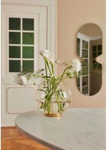 AYTM - Globe vase w. stand Ø21 Forest/Gold AYTM - Lampemesteren