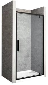 Sprchové dvere MAXMAX Rea RAPID swing 80 cm - čierne