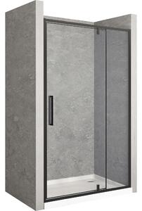 Sprchové dvere MAXMAX Rea RAPID swing 120 cm - čierne