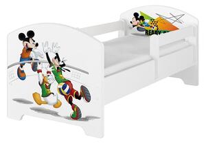 Detská posteľ Disney - MICKEY VOLLEYBALL 140x70 cm