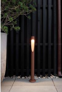 Louis Poulsen - Flindt Garden Záhradná Lampa Long LED 2700K s Base Corten - Lampemesteren
