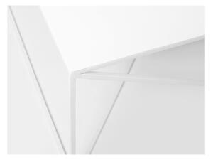 Biely konferenčný stolík Custom Form Memo, 80 x 80 cm
