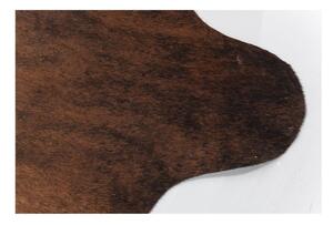 Hnedý koberec z hovädzej kože Kare Design Hide, 190 x 150 cm