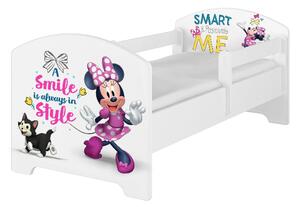 Detská posteľ Disney - HAPPY MINNIE 140x70 cm