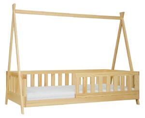 Detská posteľ z masívu domček TEEPEE 180x90 cm