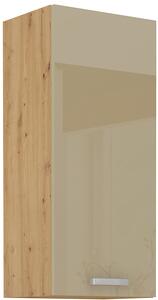 Nástenná skrinka do kuchyne - výška 90 cm 29 - PROVENCE - Bílá matná / Dub Artisan