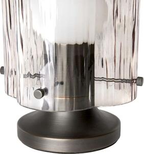 GUBI - Seine Stolová Lampa Smoke/Antique Brass - Lampemesteren
