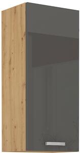 Nástenná skrinka do kuchyne - výška 90 cm 29 - PROVENCE - Bílá matná / Dub Artisan