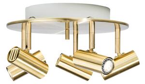 Belid - Cato 5-Spot Polished Brass LED Stmievateľný - Lampemesteren