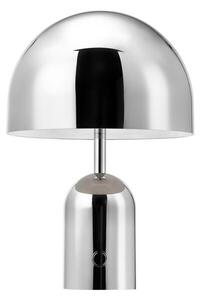 Tom Dixon - Bell Portable Stolová Lampa H28 Silver Tom Dixon - Lampemesteren