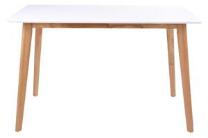 Jedálenský stôl s bielou doskou Essentials Vojens, 120 x 70 cm