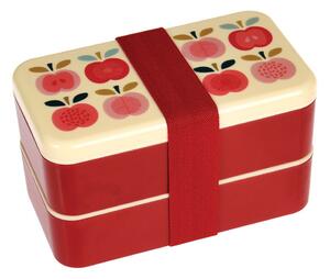 Desiatový box 2 ks/s príborom Vintage Apple – Rex London