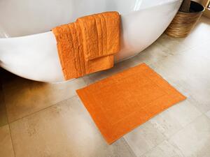 Kúpeľňová predložka froté 50x70 - COMFORT - Oranžová