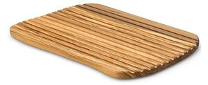 Continenta Continenta C4990 - Kuchynská doska na krájanie chleba 37x25 cm olivové drevo GG264 + záruka 3 roky zadarmo