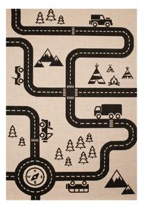Detský koberec Zala Living Road Map Charly, 120 × 170 cm