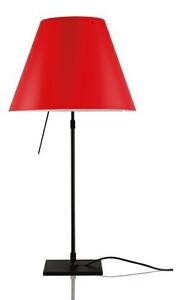 Luceplan - Costanza Stolová Lampa s Dimmer Black/Primary Red - Lampemesteren