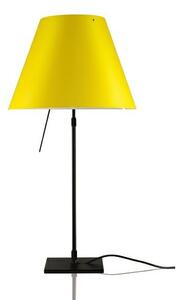 Luceplan - Costanza Stolová Lampa s Dimmer Black/Smart Yellow - Lampemesteren