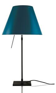 Luceplan - Costanza Stolová Lampa s Dimmer Black/Petroleum Blue - Lampemesteren