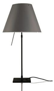 Luceplan - Costanza Stolová Lampa s Dimmer Black/Concrete Grey - Lampemesteren
