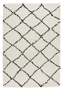 Béžovo-čierny koberec Mint Rugs Hash, 80 x 150 cm