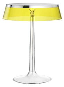 Flos - Bon Jour T Stolová Lampa Chrome/Yellow - Lampemesteren