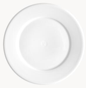 Ručne vyrobené raňajkové taniere z porcelánu Vitruv, 2 ks